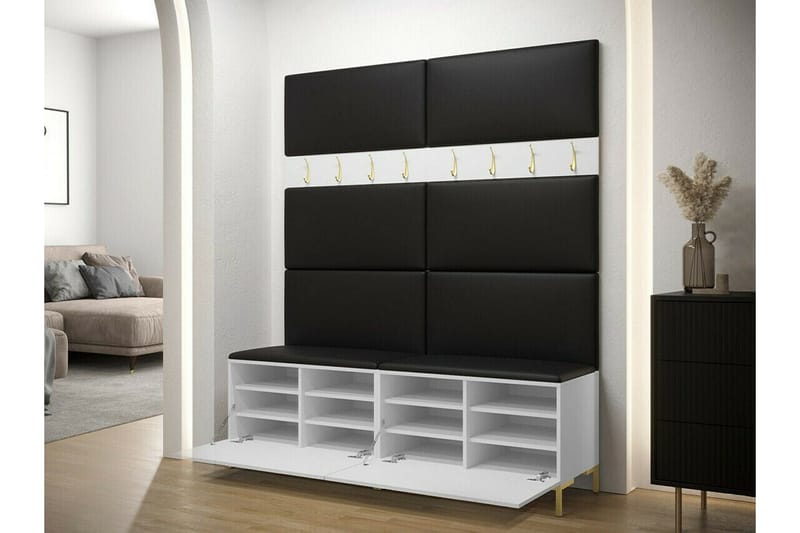 Dunvegan Hallmöbelset 168x46 cm - Mörkbrun - Products - Möbler - Hallmöbler - Möbelset för hall & entre