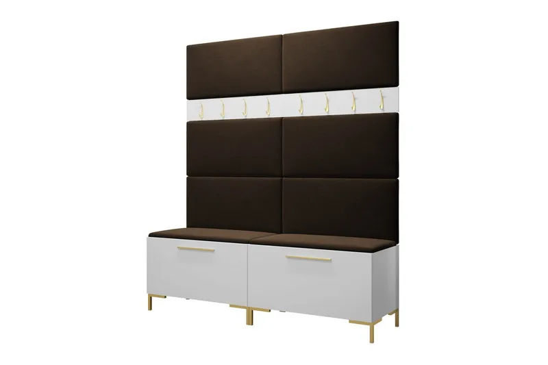 Dunvegan Hallmöbelset 168x46 cm, Vit