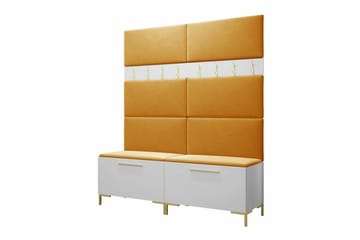 Dunvegan Hallmöbelset 168x46 cm White - Products - Möbler - Hallmöbler - Möbelset för hall & entre