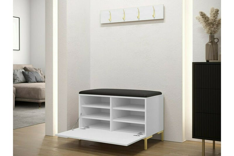 Dunvegan Hallmöbelset 84x44 cm - Svart - Products - Möbler - Hallmöbler - Möbelset för hall & entre