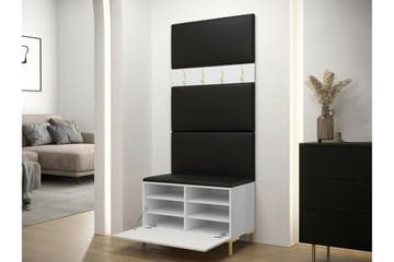 Dunvegan Hallmöbelset 84x46 cm White - Products - Möbler - Hallmöbler - Möbelset för hall & entre