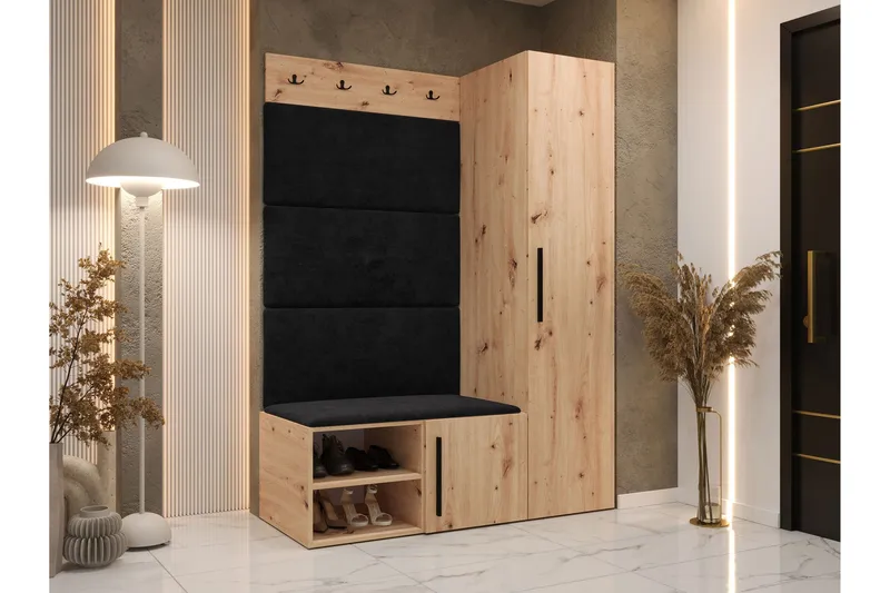 Farosa Hallmöbelset - Brun - Products - Möbler - Hallmöbler - Möbelset för hall & entre