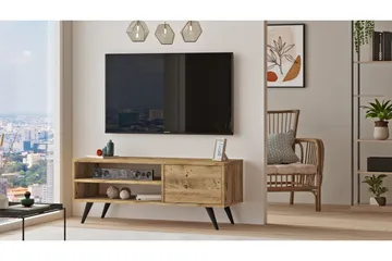 Aniza Tv-bänk 110 cm - Natur - Products - Möbler - TV- & Mediamöbler - TV bänk & mediabänk