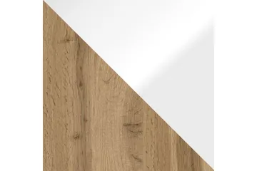 Brya Tv-skåp 180 cm RGB LED - Vit/Natur - Products - Möbler - TV- & Mediamöbler - TV bänk & mediabänk