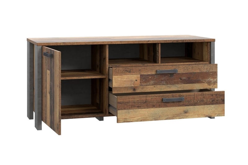 Cadle TV-Bänk 142 cm - Brun/Grå - Products - Möbler - TV- & Mediamöbler - TV bänk & mediabänk