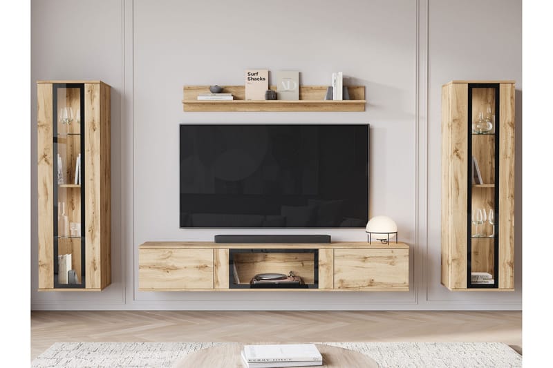 Gamal Tv-möbelset - Beige - Products - Möbler - TV- & Mediamöbler - TV-möbelset