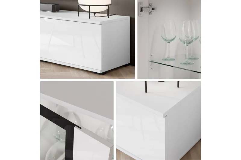 Gamal Tv-möbelset - Rosa - Products - Möbler - TV- & Mediamöbler - TV-möbelset