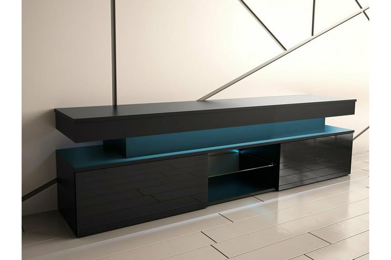 Glenndale Tv-skåp 190 cm - Svart - Products - Möbler - TV- & Mediamöbler - TV-skåp
