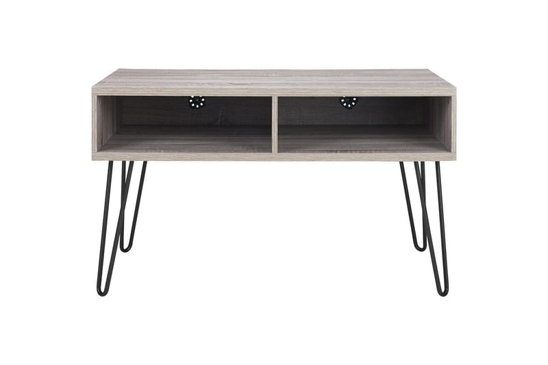 Lowboard Owen Grå/Ek - Grå/Ek - Products - Möbler - TV- & Mediamöbler - TV bänk & mediabänk