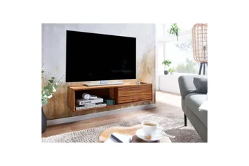 Lowboard Wohnling Massivt trä hängande med en låda lantligt stil - Products - Möbler - TV- & Mediamöbler - TV-hylla