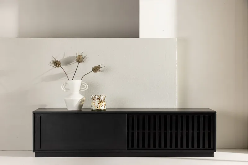 Lugo Tv-bänk 180x40 cm - Svart - Products - Möbler - TV- & Mediamöbler - TV bänk & mediabänk