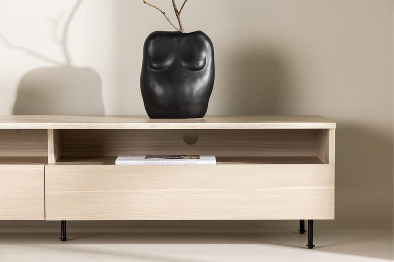 Navarra Tv-bänk 180x40 cm - Vit - Products - Möbler - TV- & Mediamöbler - TV bänk & mediabänk