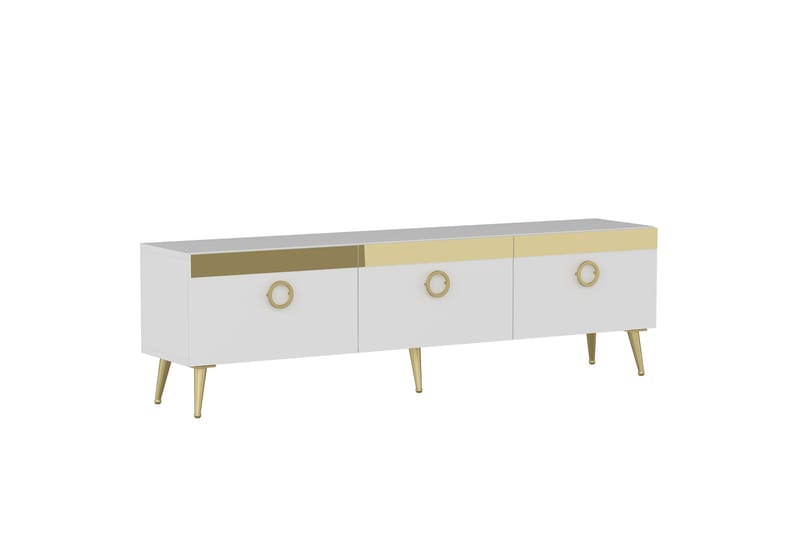 Safar Tv-bänk 150 cm - Vit - Products - Möbler - TV- & Mediamöbler - TV bänk & mediabänk
