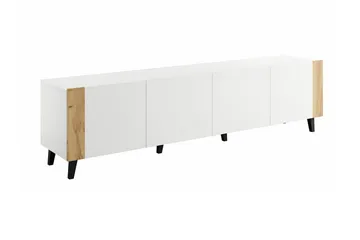 Strontian Tv-skåp 201 cm Scandinavian Choice White - Products - Möbler - TV- & Mediamöbler - TV-skåp