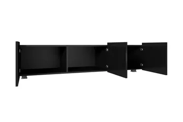 Tessan TV-bänk 150 cm - Svart - Products - Möbler - TV- & Mediamöbler - TV bänk & mediabänk