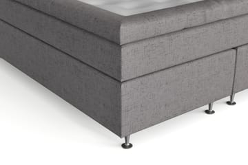 Belda Kontinentalsäng 120x200Fast - Grå - Products - Möbler - Säng - Enkelsäng