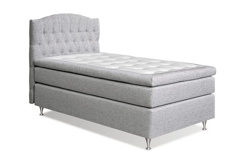 Belda Kontinentalsäng 120x200Fast - Ljusgrå - Products - Möbler - Säng - Enkelsäng