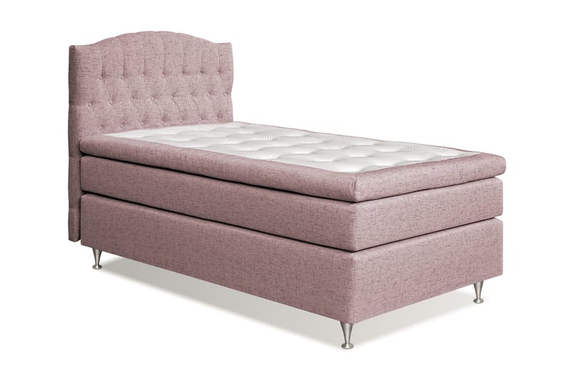 Belda Kontinentalsäng 120x200Medium - Rosa - Products - Möbler - Säng - Enkelsäng