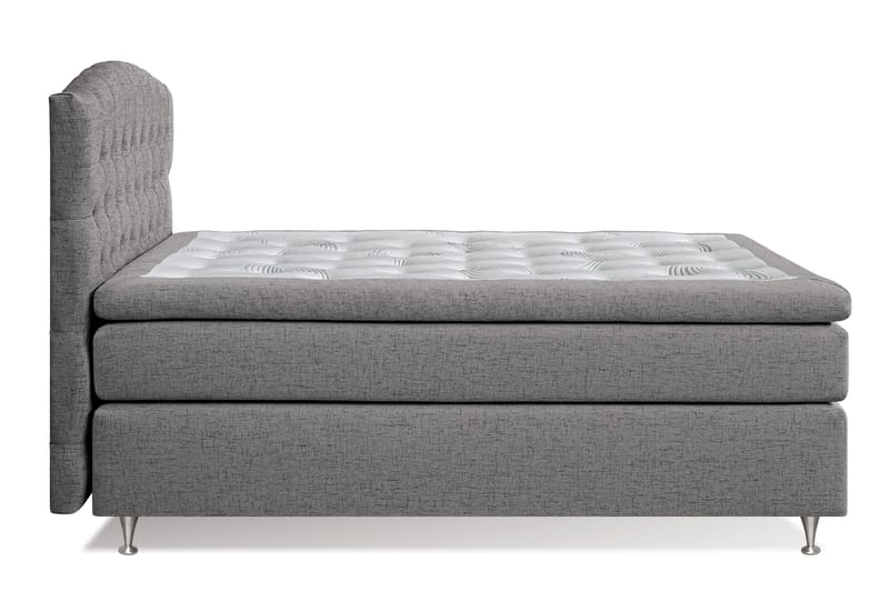 Belda Kontinentalsäng 140x200Fast - Grå - Products - Möbler - Säng - Kontinentalsäng