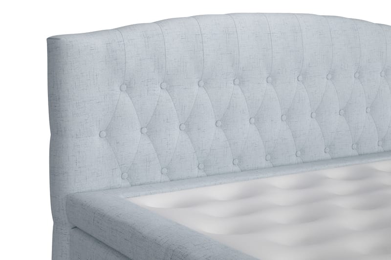 Belda Kontinentalsäng 160x200Fast - Ljusblå - Products - Möbler - Säng - Kontinentalsäng