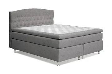Belda Kontinentalsäng 180x200Fast/Medium - Grå - Products - Möbler - Säng - Kontinentalsäng