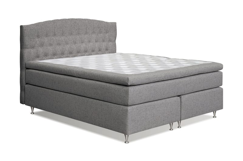 Belda Kontinentalsäng 180x200Fast/Medium - Grå - Products - Möbler - Säng - Kontinentalsäng