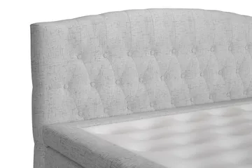 Belda Kontinentalsäng 180x200Fast/Medium - Ljusgrå - Products - Möbler - Säng - Kontinentalsäng