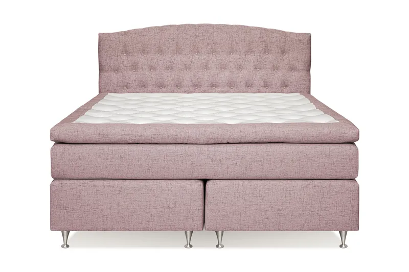Belda Kontinentalsäng 180x200Fast/Medium - Rosa - Products - Möbler - Säng - Kontinentalsäng
