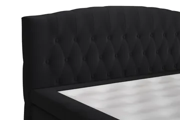 Belda Kontinentalsäng 180x200Fast/Medium - Svart - Products - Möbler - Säng - Kontinentalsäng