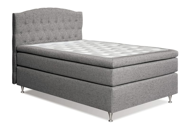 Belda Sängpaket 140x200 Medium - Grå - Products - Möbler - Säng - Kontinentalsäng