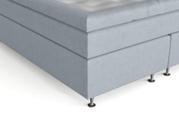 Belda Sängpaket 160x200 Fast/Medium - Ljusblå - Products - Möbler - Säng - Kontinentalsäng
