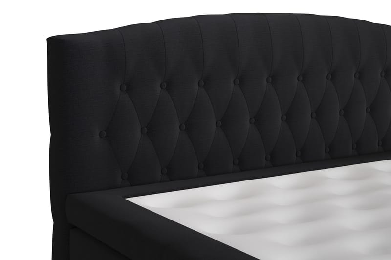 Belda Sängpaket 160x200 Fast/Medium - Svart - Products - Möbler - Säng - Kontinentalsäng