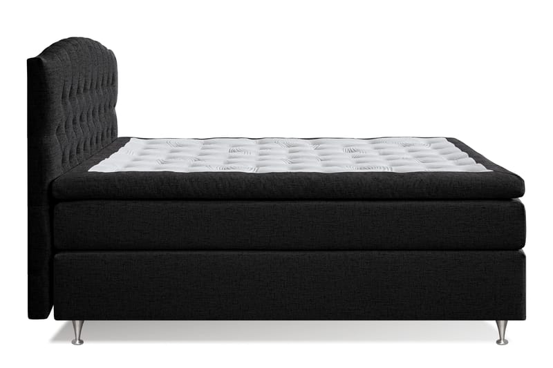 Belda Sängpaket 160x200 Fast/Medium - Svart - Products - Möbler - Säng - Kontinentalsäng