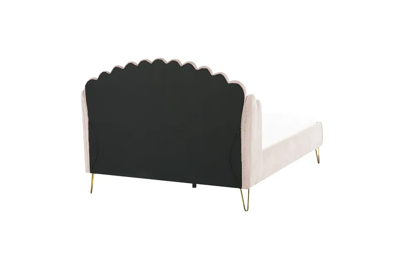 Benicio Sängram 140x200 cm - Beige/Guld - Products - Möbler - Säng - Sängram & sängstomme