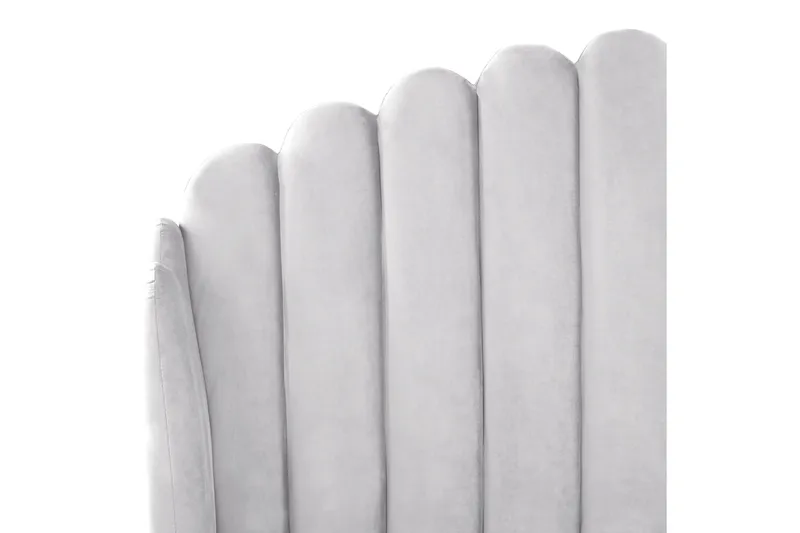 Benicio Sängram 140x200 cm - Grå/Guld - Products - Möbler - Säng - Sängram & sängstomme