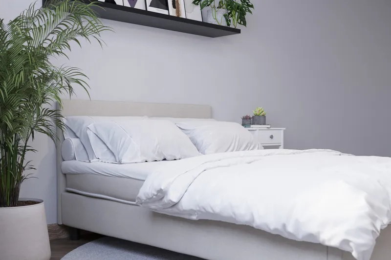 Billingen Komplett Sängpaket 120x200 cm - Beige - Products - Möbler - Säng - Enkelsäng