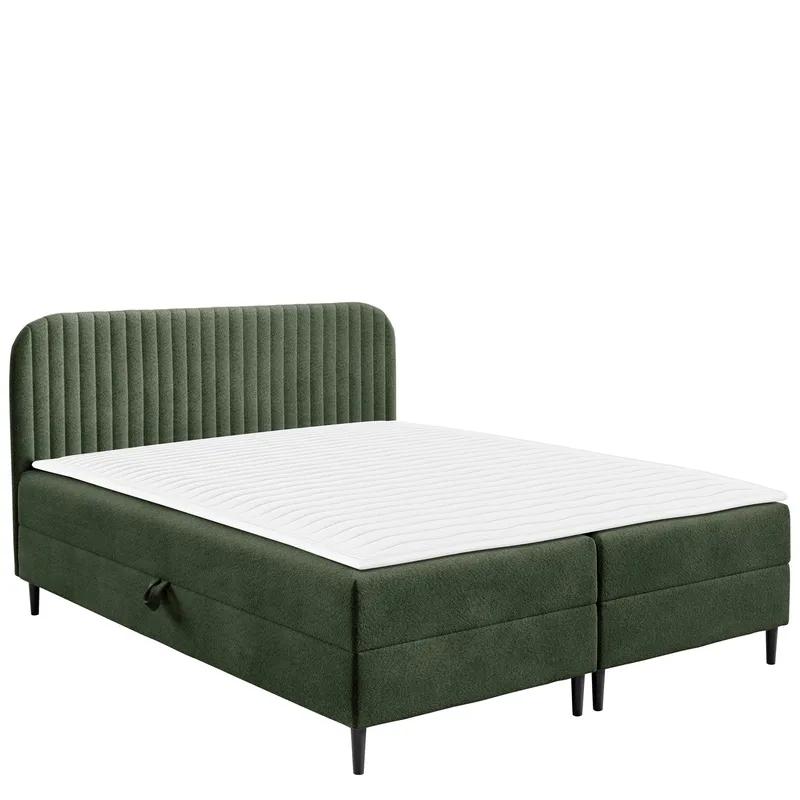 Celestine Förvaringssäng 160x200 cm - Grön - Products - Möbler - Säng - Komplett sängpaket