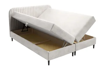 Celestine Förvaringssäng 160x200 cm - Orange - Products - Möbler - Säng - Komplett sängpaket