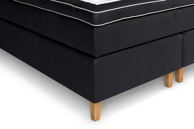 Celine Kontinentalsäng 160x200cm - Svart/Sammet - Products - Möbler - Säng - Kontinentalsäng