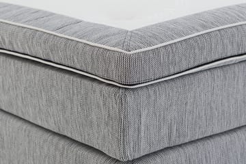 Charleston 140 Kontinentalsäng - Ljusgrå - Products - Möbler - Säng - Kontinentalsäng