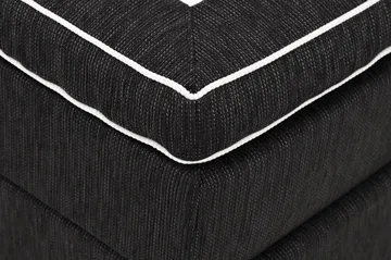 Charleston Komplett Sängpaket180x200 cm - Svart - Products - Möbler - Säng - Kontinentalsäng