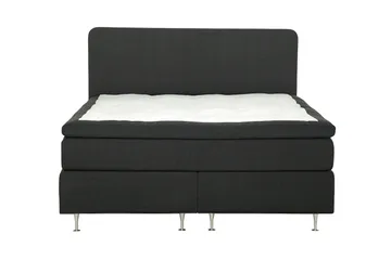 Dolly Kontinentalsäng 200x200 cm - Mörkgrå - Products - Möbler - Säng - Kontinentalsäng