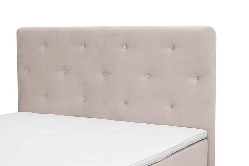 Dream Komplett Sängpaket 150x200 cm Assymetriska knappar - Beige - Products - Möbler - Säng - Kontinentalsäng