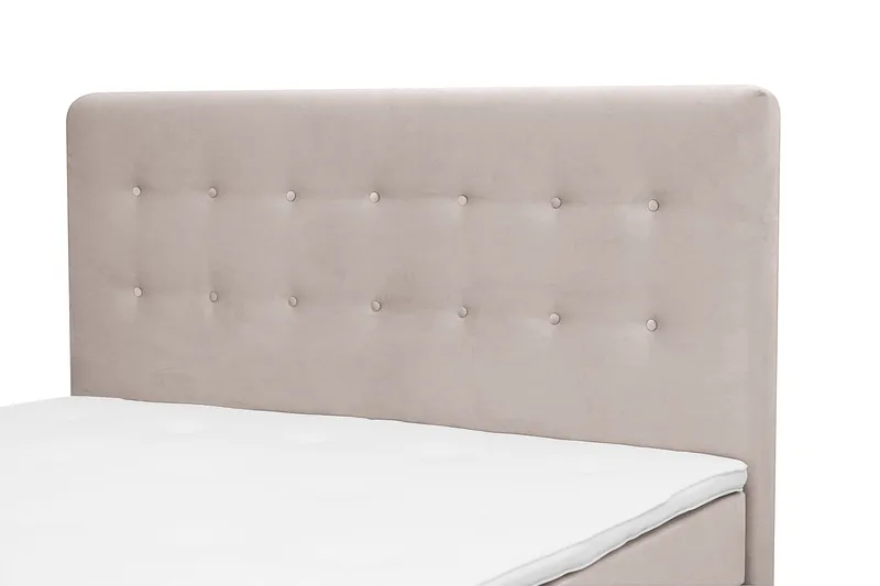 Dream Komplett Sängpaket 150x200 cm Knappar - Beige - Products - Möbler - Säng - Kontinentalsäng
