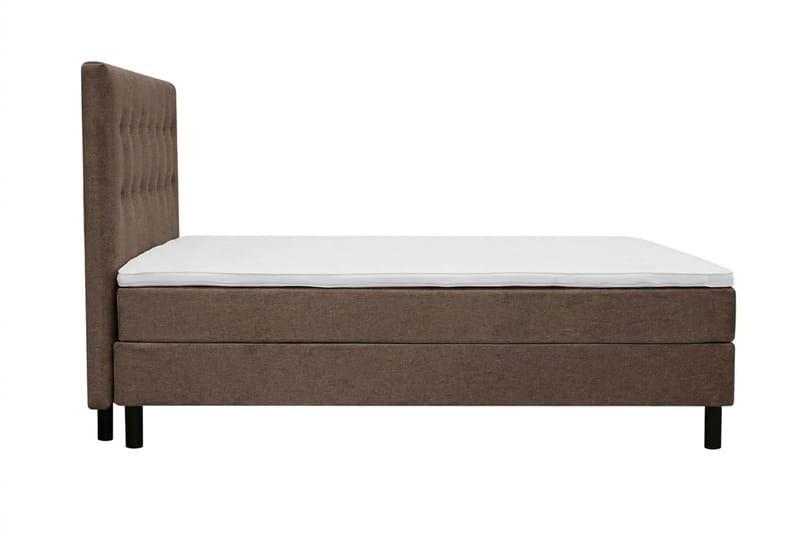 Dream Komplett Sängpaket 150x200 cm Knappar - Brun - Products - Möbler - Säng - Kontinentalsäng