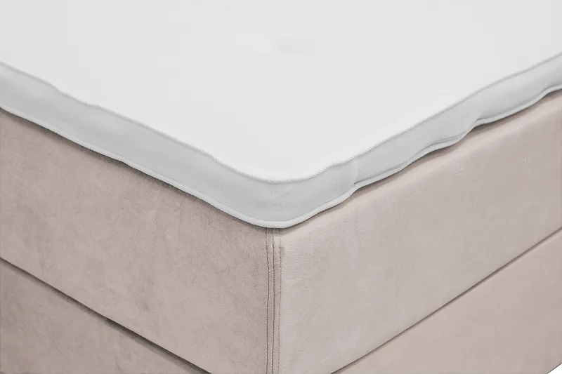 Dream Komplett Sängpaket 160x200 cm Assymetriska knappar - Beige - Products - Möbler - Säng - Kontinentalsäng