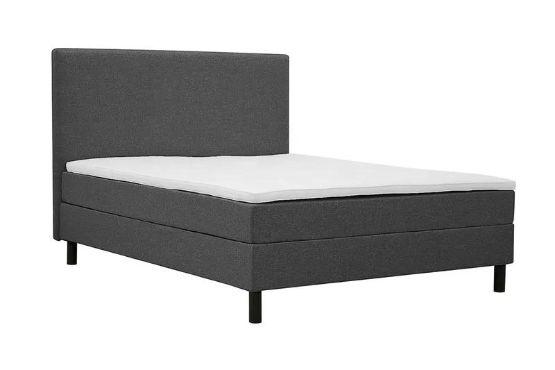 Dream Komplett Sängpaket 160x200 cm Slät Sänggavel - Mörkgrå - Products - Möbler - Säng - Kontinentalsäng