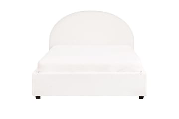 Dubbelsäng Vaucluse med förvaring Vit, 140x200 cm, Bouclé - Vit, 140x200 cm, Bouclé - Products - Möbler - Säng - Säng med förvaring