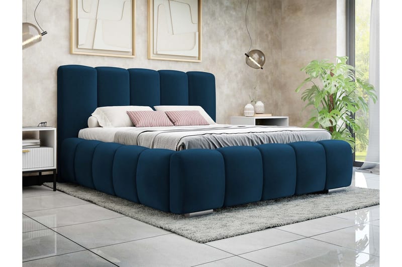 Gioia Förvaringssäng 140x200 cm - Beige - Products - Möbler - Säng - Säng med förvaring