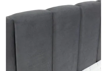 Gioia Förvaringssäng 140x200 cm - Svart - Products - Möbler - Säng - Säng med förvaring